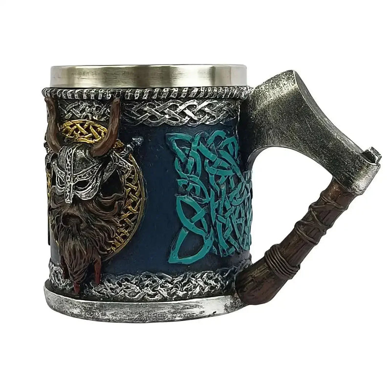 Caneca Viking Decoração para Cerveja, Café e Chá