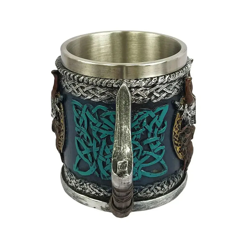 Caneca Viking Decoração para Cerveja, Café e Chá